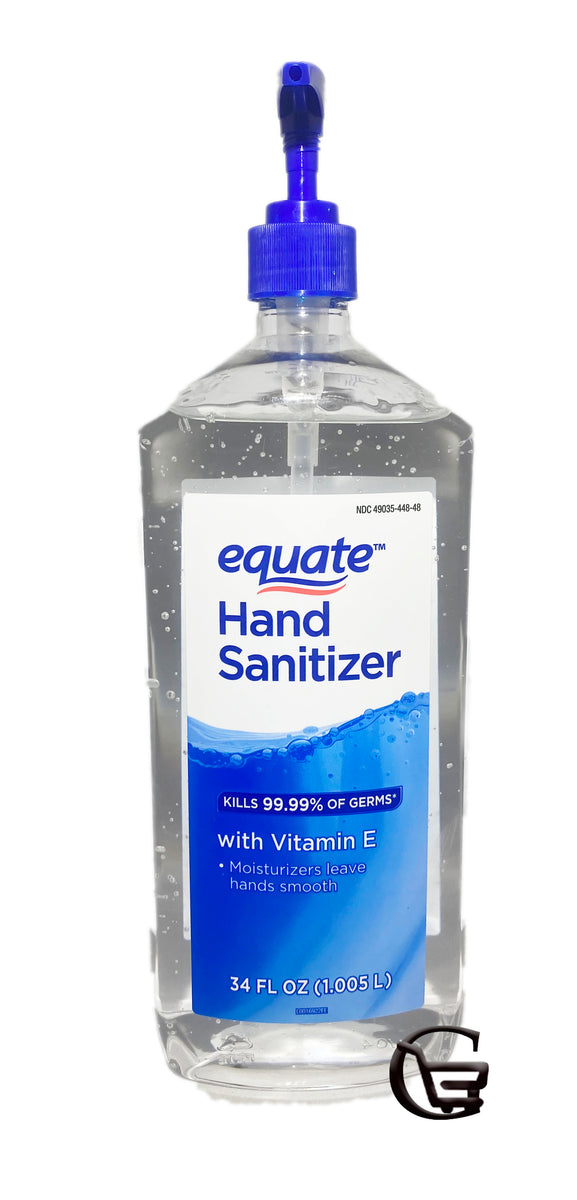 Equate travel deals size hand sanitizer