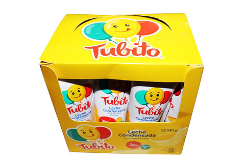 Tubito condensed milk - leche condensada Tubito.