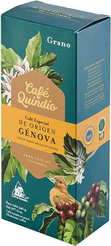 Cafe Quindio Genova (whole bean) speciality - Cafe Quindio Genova (grano)340g