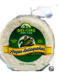 Delicias Andinas -Corn grills - Arepas grandes Colombianas.