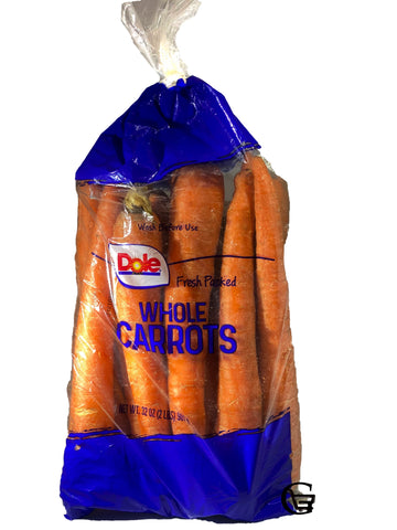 Dole hole carrots - Dole zanahorias.
