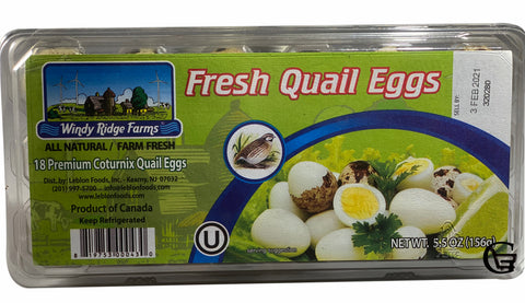 Quail eggs - Huevos de codornis.