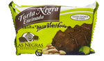 Torta negra envinada.