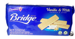 Colombina Bridge; Vainella wafer. Colombina Bridge; Vainilla Wafer.